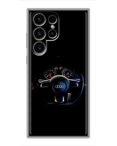 Чохол для Ulefone Note 22 з картинкою «Салон Audi — кермо»
