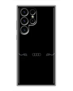 Чохол для Ulefone Note 22 з картинкою «Audi — світловий підпис»