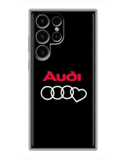 Чохол для Ulefone Note 22 з картинкою «Логотип Audi Heart»