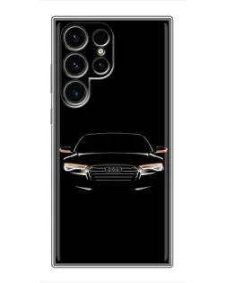 Чохол для Ulefone Note 22 з картинкою «Audi — нічний контур»