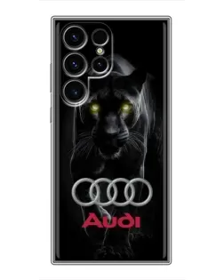 Чохол для Ulefone Note 22 з картинкою «Пантера та Audi»
