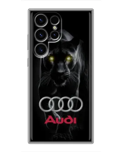 Чохол для Ulefone Note 22 з картинкою «Пантера та Audi»