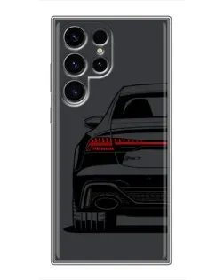 Чохол для Ulefone Note 22 з картинкою «Задня частина Audi — арт»