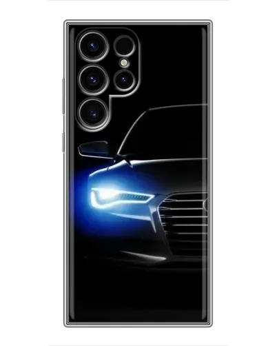 Чохол для Ulefone Note 22 з картинкою «Неоновий погляд Audi»