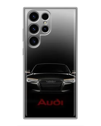 Чохол для Ulefone Note 22 з картинкою «Audi — градієнтний контур»