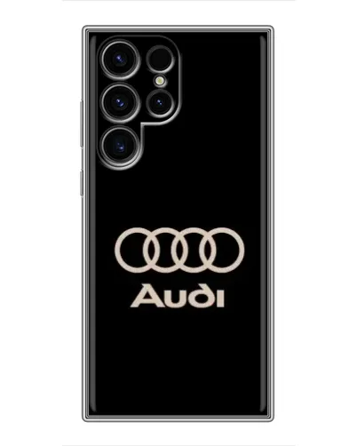 Чохол для Ulefone Note 22 з картинкою «Audi — золотий логотип»