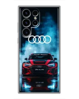 Чохол для Ulefone Note 22 з картинкою «Audi Sport — неон»