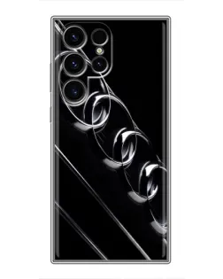 Чохол для Ulefone Note 22 з картинкою «Audi — абстрактні кільця»