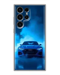 Чохол для Ulefone Note 22 з картинкою «Audi — блакитна енергія»