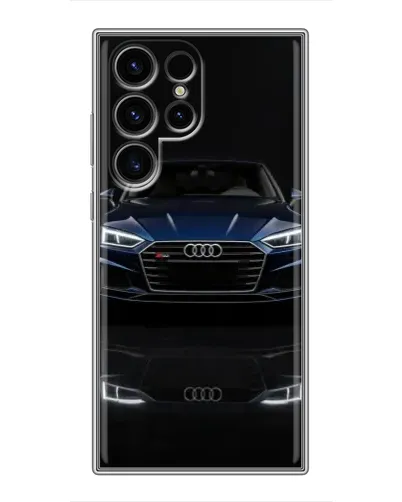 Чохол для Ulefone Note 22 з картинкою «Audi — нічне відображення»