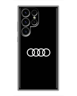 Чохол для Ulefone Note 22 з картинкою «Audi White Logo»