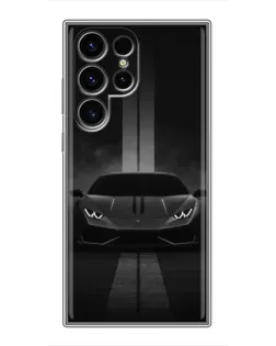 Чохол для Ulefone Note 22 з картинкою «Lamborghini симетрія доріг»