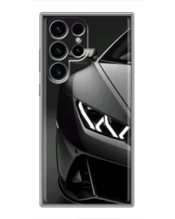 Чохол для Ulefone Note 22 з картинкою «Lamborghini фари деталізація»