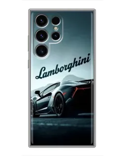 Чохол для Ulefone Note 22 з картинкою «Класичний Lamborghini надпис»