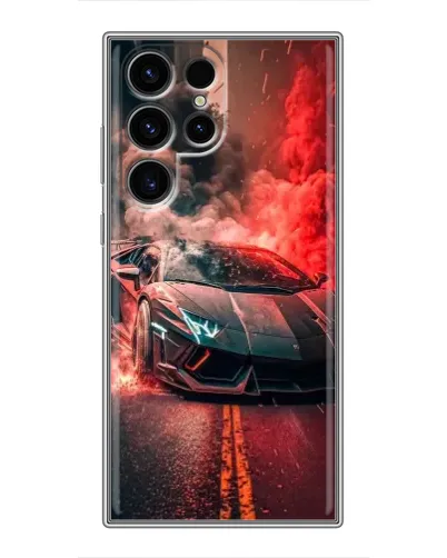 Чохол для Ulefone Note 22 з картинкою «Lamborghini червоний дим» Чохол для Ulefone Note 22 з картинкою «Lamborghini червоний дим»