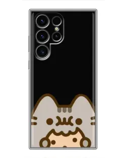 Чехол для Ulefone Note 22 с картинкой «Пушин на черном»