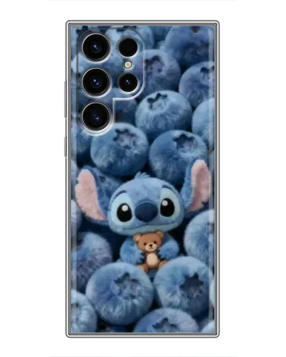 Чехол для Ulefone Note 22 с картинкой «Стич и голубика»