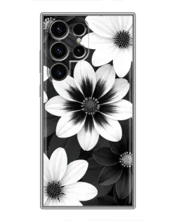 Чехол для Ulefone Note 22 с картинкой «Монохромные астры» Чехол для Ulefone Note 22 с картинкой «Монохромные астры»