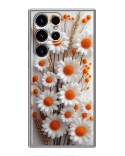 Чехол для Ulefone Note 22 с картинкой «Белые сухоцветы» Чехол для Ulefone Note 22 с картинкой «Белые сухоцветы»