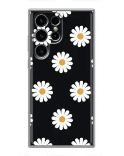 Чехол для Ulefone Note 22 с картинкой «Ромашки на черном» Чехол для Ulefone Note 22 с картинкой «Ромашки на черном»