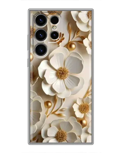 Чехол для Ulefone Note 22 с картинкой «Белие бумажние цвети» Чехол для Ulefone Note 22 с картинкой «Белие бумажние цвети»