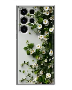 Чехол для Ulefone Note 22 с картинкой «Ветка мелких белых цветов» Чехол для Ulefone Note 22 с картинкой «Ветка мелких белых цветов»