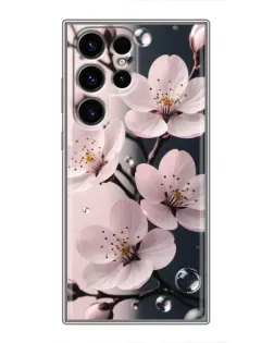 Чехол для Ulefone Note 22 с картинкой «Нежная сакура и капли» Чехол для Ulefone Note 22 с картинкой «Нежная сакура и капли»