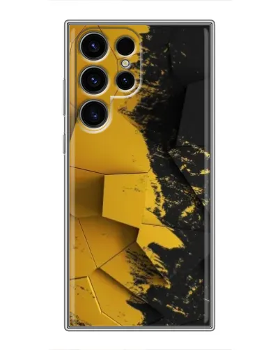 Чохол для Ulefone Note 22 з картинкою «Золоті уламки геометрії»
