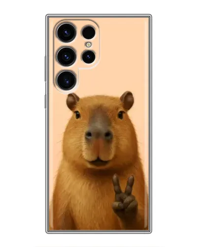 Чохол для Ulefone Note 22 з картинкою «Капібара вікторія»