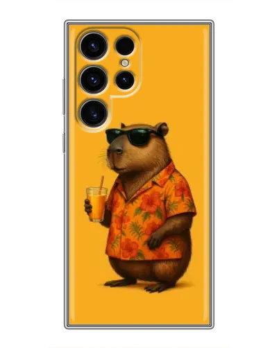 Чохол для Ulefone Note 22 з картинкою «Капібара на відпочинку»