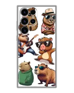Чохол для Ulefone Note 22 з картинкою «Круті капібари музиканти»