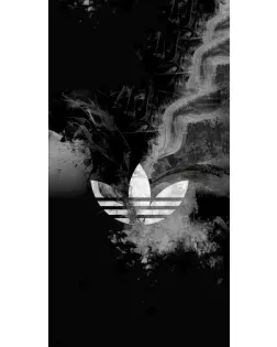 Чехол для Ulefone с картинкой «Абстрактный дым Adidas»