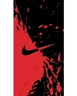 Чехол для Ulefone с картинкой «Красные брызги Nike» Чехол для Ulefone с картинкой «Красные брызги Nike»