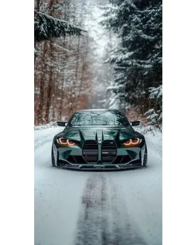 Чехол для Ulefone с картинкой «BMW в зимнем лесу» Чехол для Ulefone с картинкой «BMW в зимнем лесу»