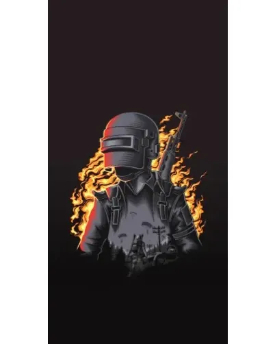 Чохол для Ulefone з картинкою «PUBG — вогняний силует» Чохол для Ulefone з картинкою «PUBG — вогняний силует»