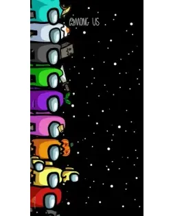 Чехол для Ulefone с картинкой «Команда Among Us»