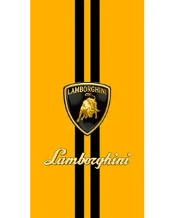 Чехол для Ulefone с картинкой «Lamborghini Stripe желтый»