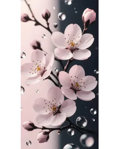 Чохол для Ulefone з картинкою «Ніжня сакура та краплі» Чохол для Ulefone з картинкою «Ніжня сакура та краплі»