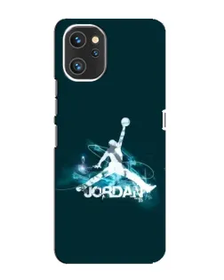 Чехол для UMIDIGI A13 Pro с картинкой «Jordan Blue Fire»