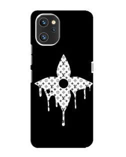 Чехол для UMIDIGI A13 Pro с картинкой «Цветочная монограмма»