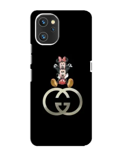 Чехол для UMIDIGI A13 Pro с картинкой «Минни Маус на лого»