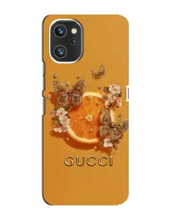 Чехол для UMIDIGI A13 Pro с картинкой «Gucci — золотые бабочки»