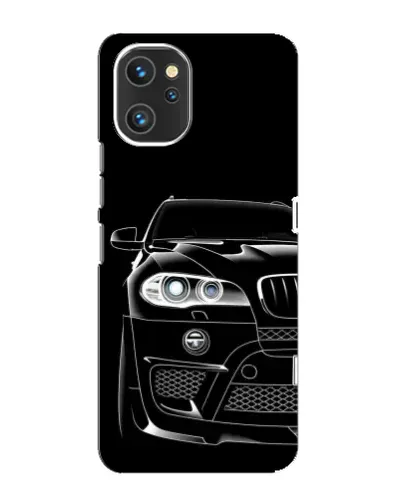 Чехол для UMIDIGI A13 Pro с картинкой «Темный силуэт BMW»