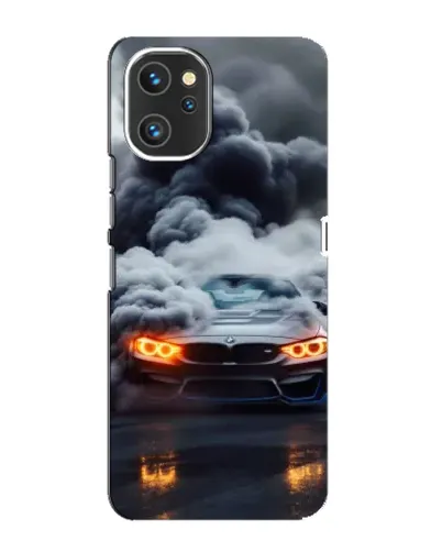 Чехол для UMIDIGI A13 Pro с картинкой «BMW в дыму»