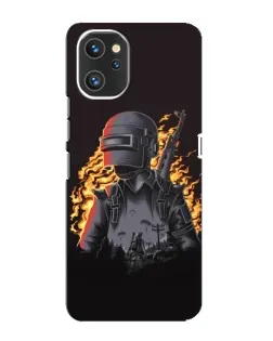 Чехол для UMIDIGI A13 Pro с картинкой «PUBG — огненный силуэт» Чехол для UMIDIGI A13 Pro с картинкой «PUBG — огненный силуэт»