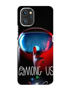 Чехол для UMIDIGI A13 Pro с картинкой «Красный импостер — макро»