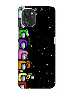 Чехол для UMIDIGI A13 Pro с картинкой «Команда Among Us»