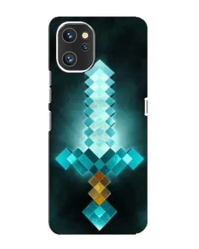 Чехол для UMIDIGI A13 Pro с картинкой «Алмазный меч неон»