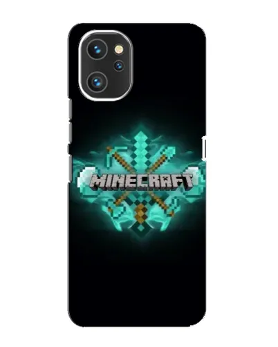 Чехол для UMIDIGI A13 Pro с картинкой «Minecraft Diamond лого»