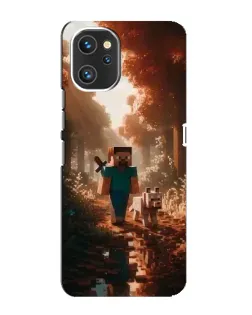 Чехол для UMIDIGI A13 Pro с картинкой «Стив в лесу» Чехол для UMIDIGI A13 Pro с картинкой «Стив в лесу»